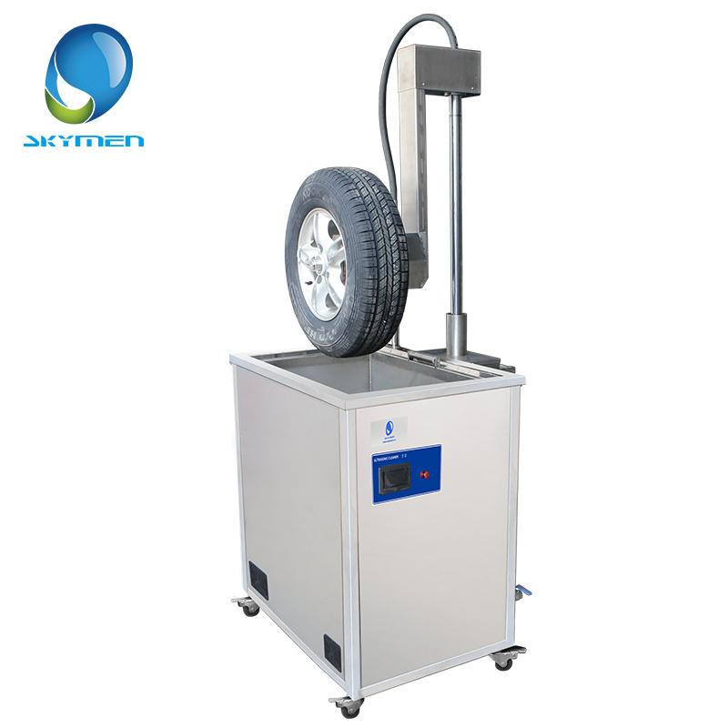 Fast Remove Dust with Rotating Wheel Ultrasonic Cleaning Machine