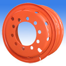 3.00d-8, 4.00e-9, 5.00s-12, 6.5-15 Forklift Solid Tyre Wheels