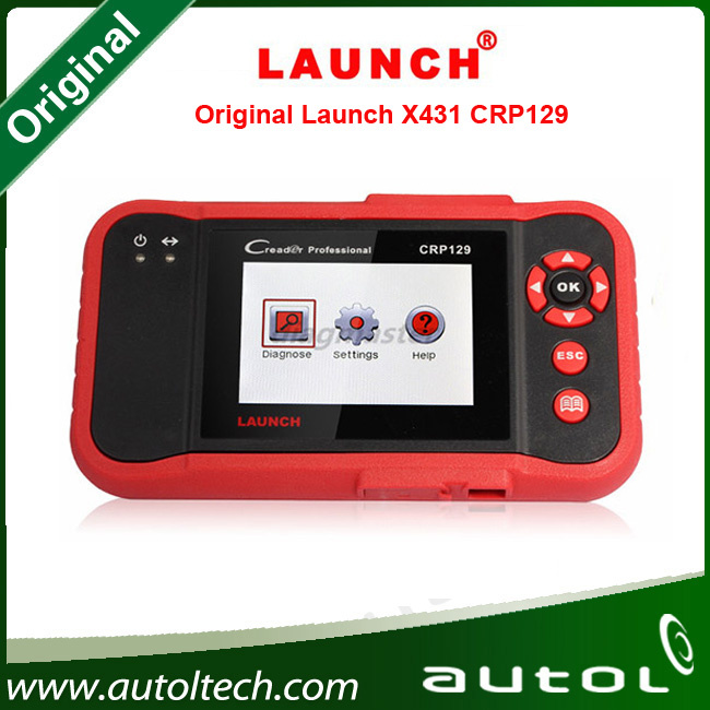 Original Launch Creader Crp129 Update Online Support 4 System Engine, Transmission, ABS, Airbag Function as (CRP129)