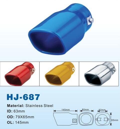 Stainless Steel Universal Car Muffler Exhaust Tip