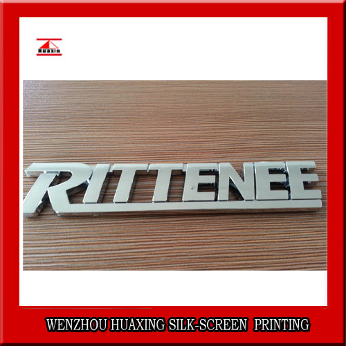 Custom Chrome Lettering Emblems 3m Auto Letters Chrome