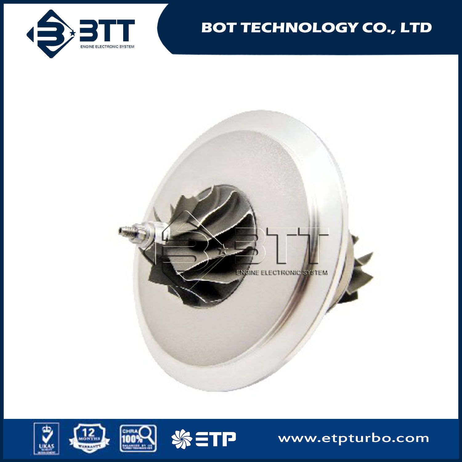 Turbocharger Core Cartridge Chra 702989	Gt2259s	17201-27040	Toyota 	RAV4 2.0 D-4D	1CD-Ftv