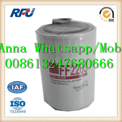 High Quality Truck Diesel Fuel Filter FF2203 for Fleetguard