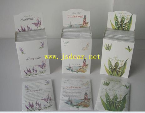 2015 Popular Items Paper Car Fragrant Sachet Bag (JSD-H0007)