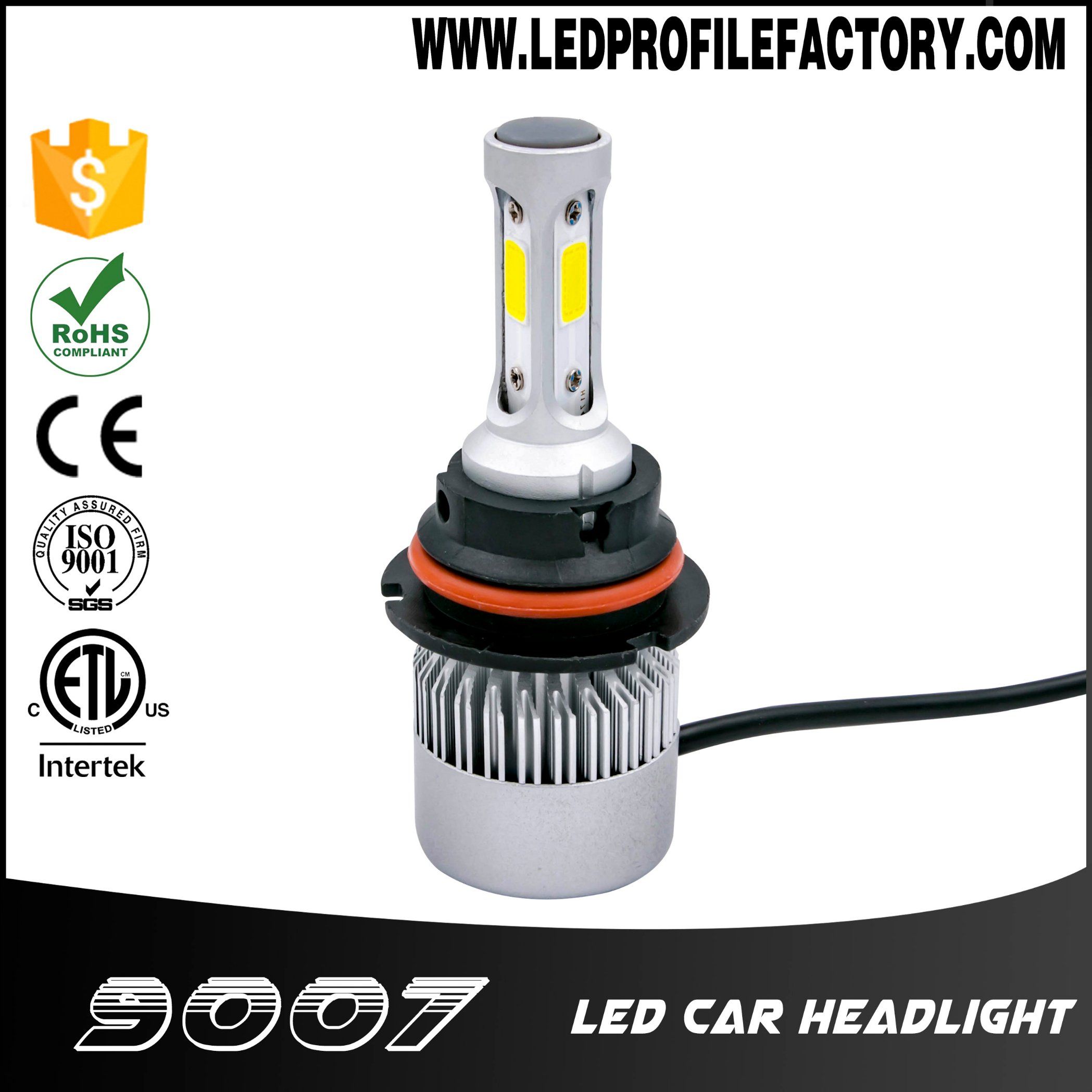 Auto LED Headlight H4 LED Light Car 12V