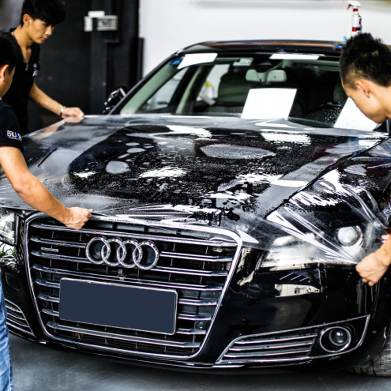 Autofix Anti Scratch Stain Resistant Clear PVC Car Wrap Film