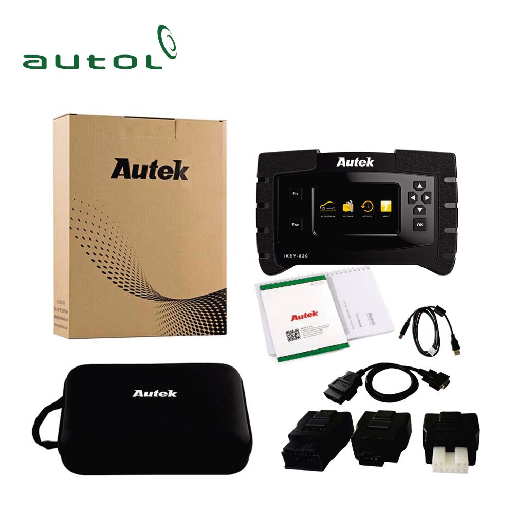 New Released Professional Car Key Programming Tools Autek Ikey820 Key Programmer