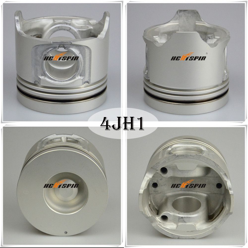Japanese Isuzu Diesel Engine 4cyl. Alfin Piston 4jh1 with OEM 8-97305-586-1
