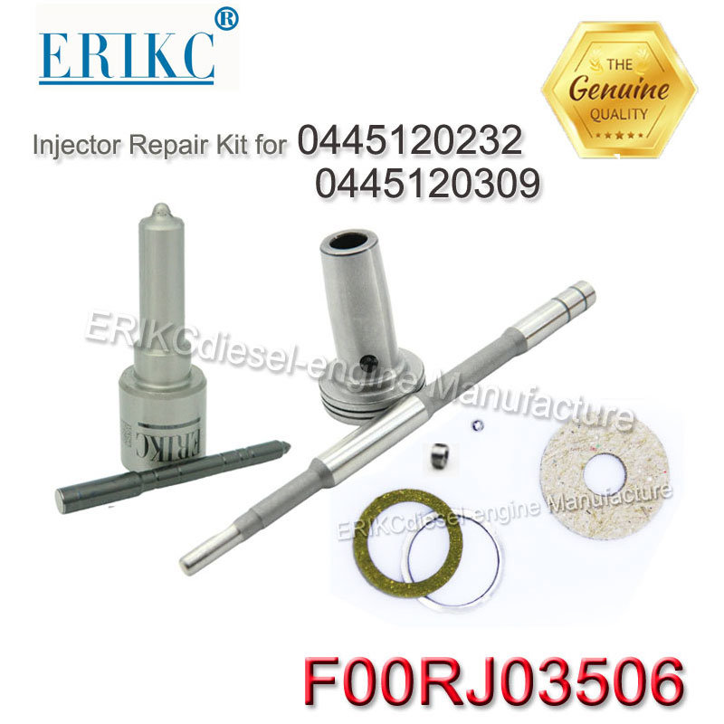 Erikc F00rj03506 Auto Engine Overhaul Kits F 00r J03 506 Nozzle Dlla153p2189 Repair Kits for 0445120232 0445120309 Dong Feng for 0445120199