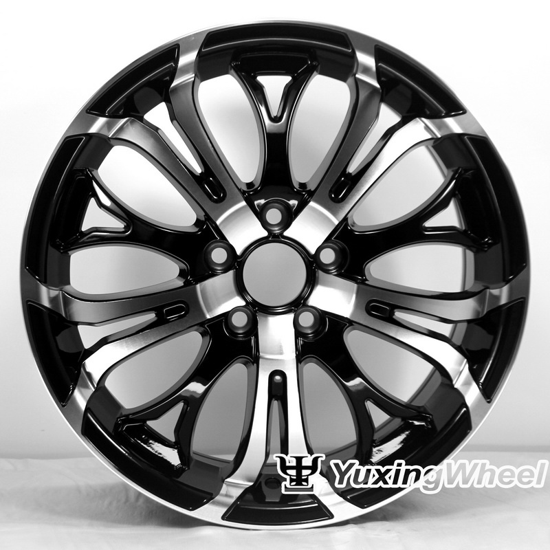 Hot Sale Black Wheel 17 Inch Rims PCD 5X112