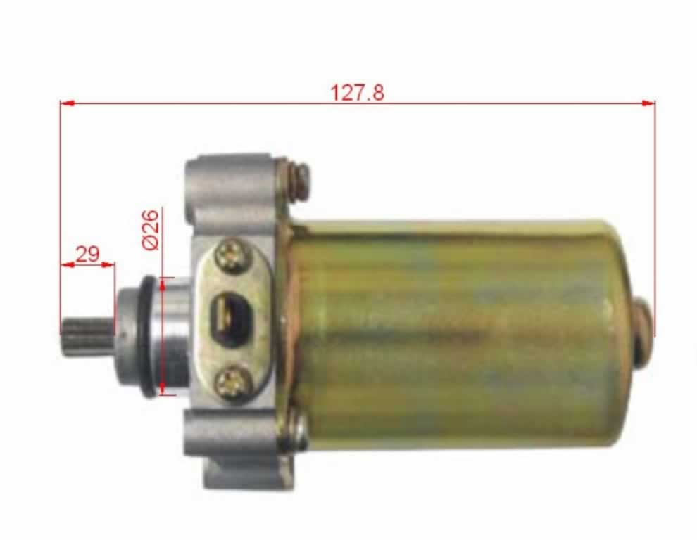 Starting Motor for Piaggio Scooter Engine Parts