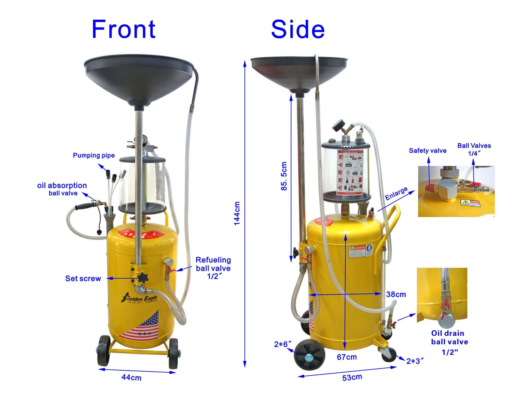 Waste Oil Drainer (3197Y)
