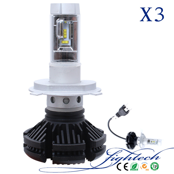 6000lm H1 Car LED Headlights Source 50W LED Car Bulb with LED Driving Headlight and LED Headlight From The Factory in China (H11 H4 H7 9005 9006)