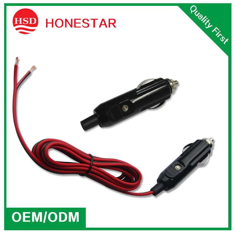 Automobile12V Car Cigarette Lighter Red-Black Cable