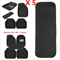 Car Floor Mats Front & Rear Liner Waterproof All Weather 5PC Universal Auto Mat