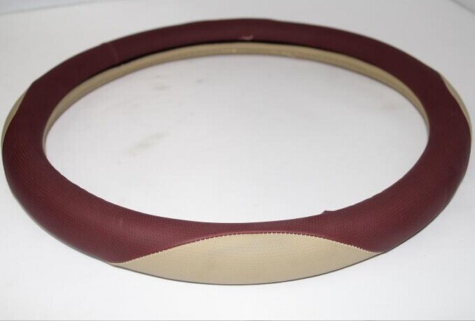 Bt 7182 Grind Arenaceous Imitation Leather PU Leather Steering Wheel Covers (BT7182)