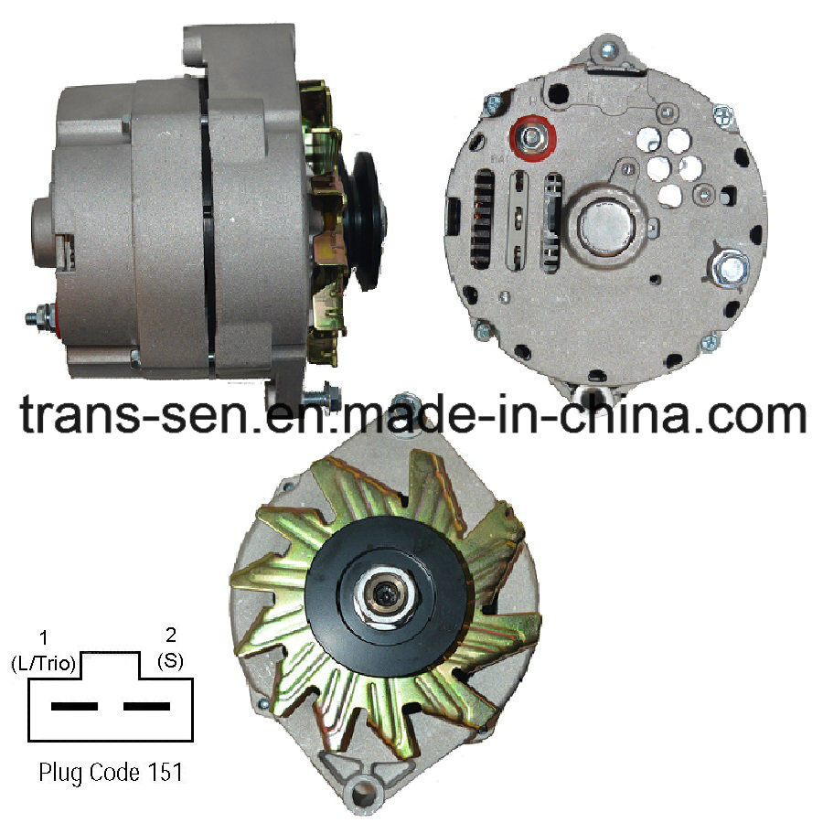Delco Alternator for Delco 10si (1102916 1-2720-11DR)