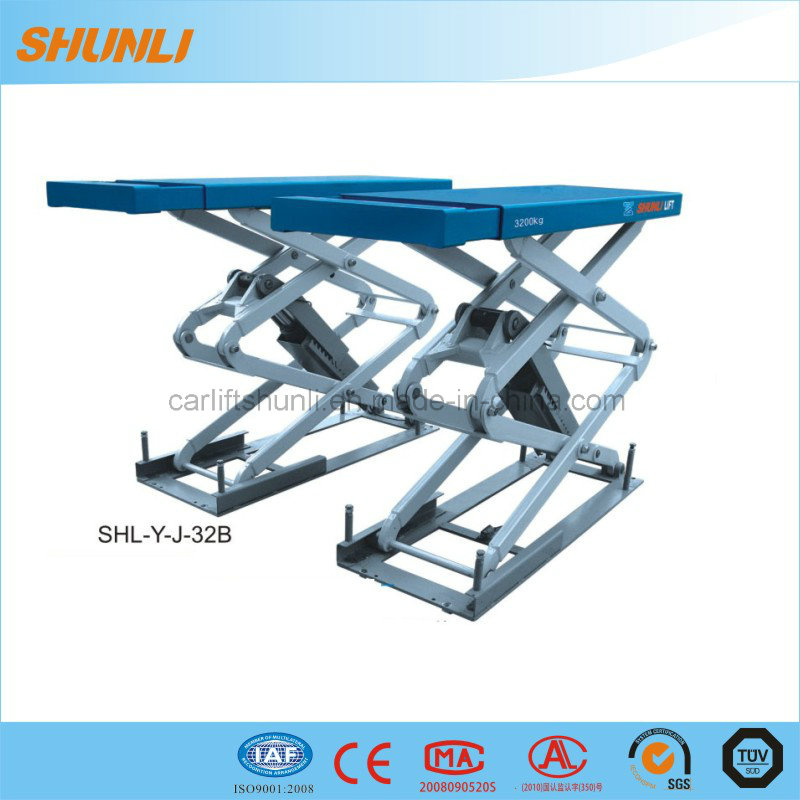 4t Scissor Design and Mechanical Type Car Lift Vehicle Llift