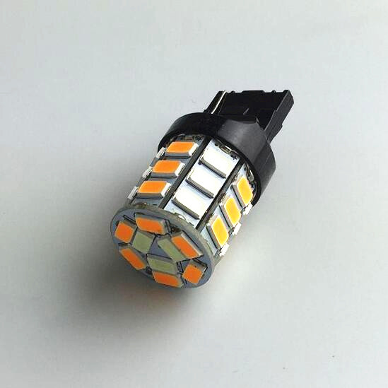 Amber Ice Blue 3157 Switchback LED Bulbs