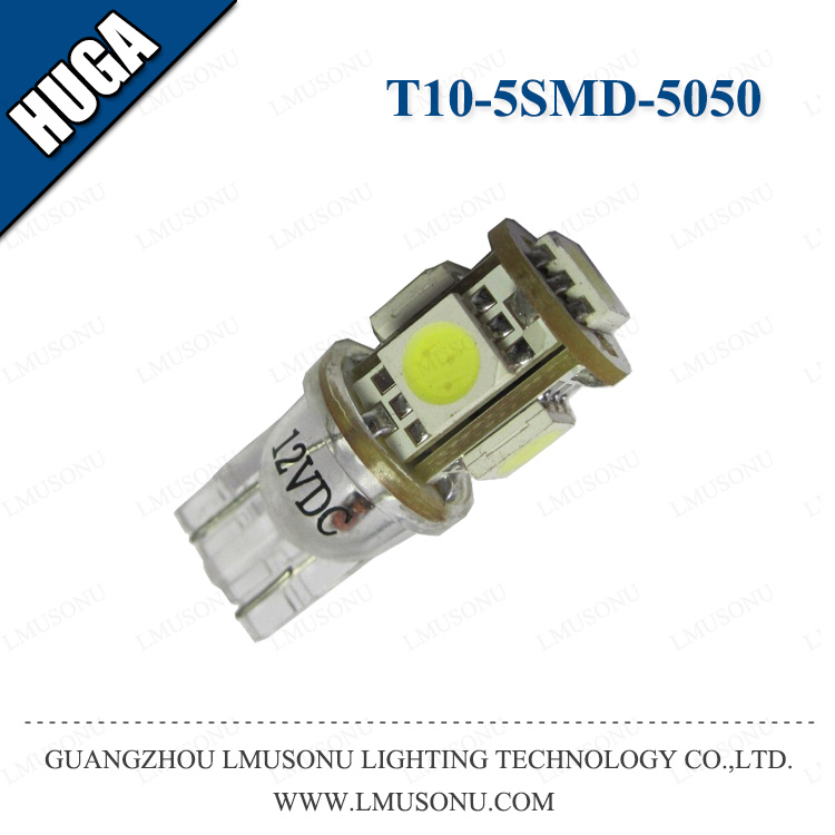 T10 LED Car Signal Light White