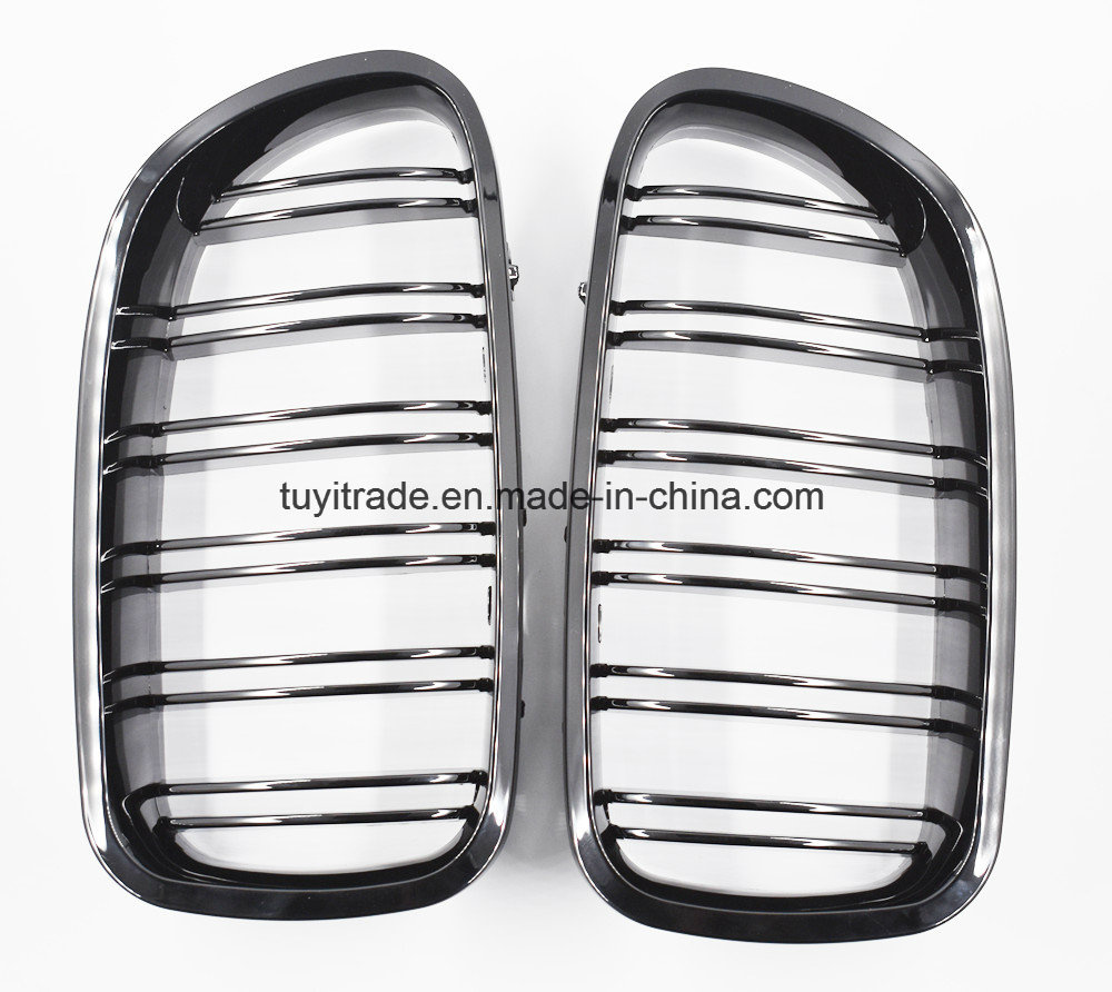 Look Gloss Black Front Kidney Grille for 11-16 BMW F10 528I 535I 550I Sedan Wagon M5