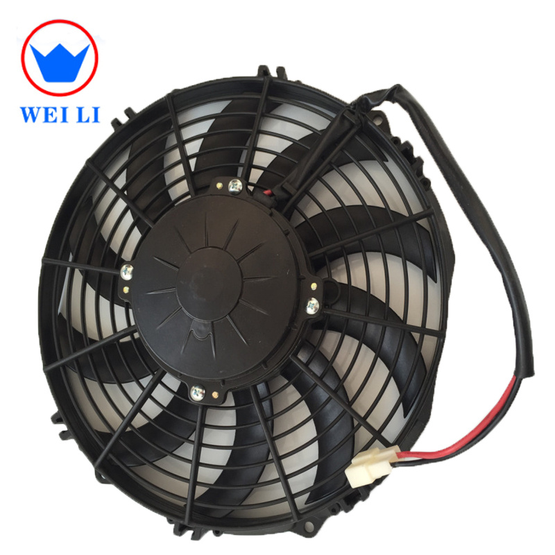 High Rpm Refrigerated 24V DC 10'' Condenser Fan