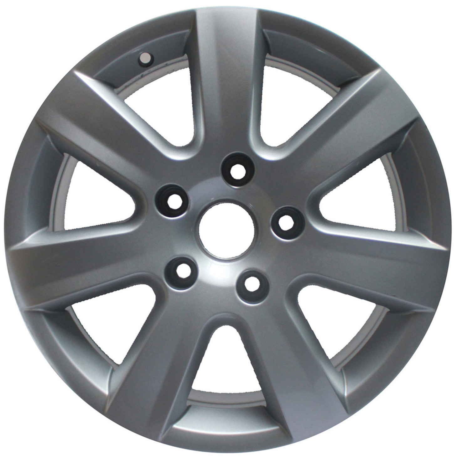 17 Inch Replica Silver Auto Parts 5 Hole 6 Spokes Alloy Wheel Rims for Volkswagen