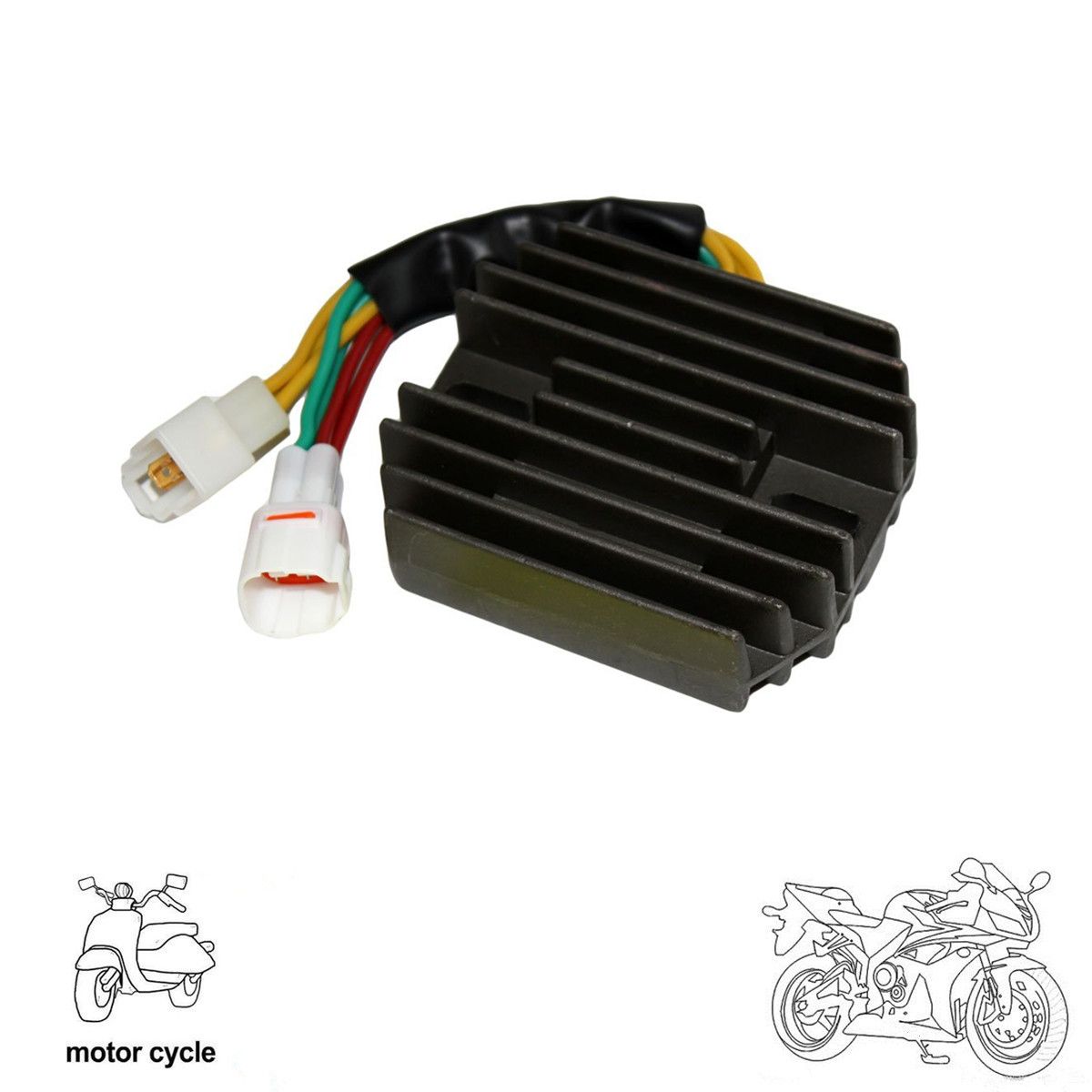 Motorcycle 12V for Triumph Daytona 675 2006-2012 Voltage Regulator Rectifier