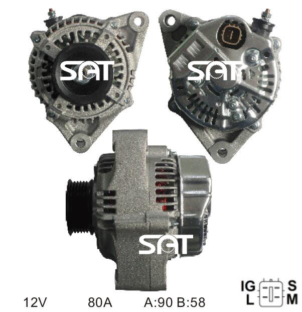 Nippondenso Alternator 27060-50300 27060-5030084 104210-8010