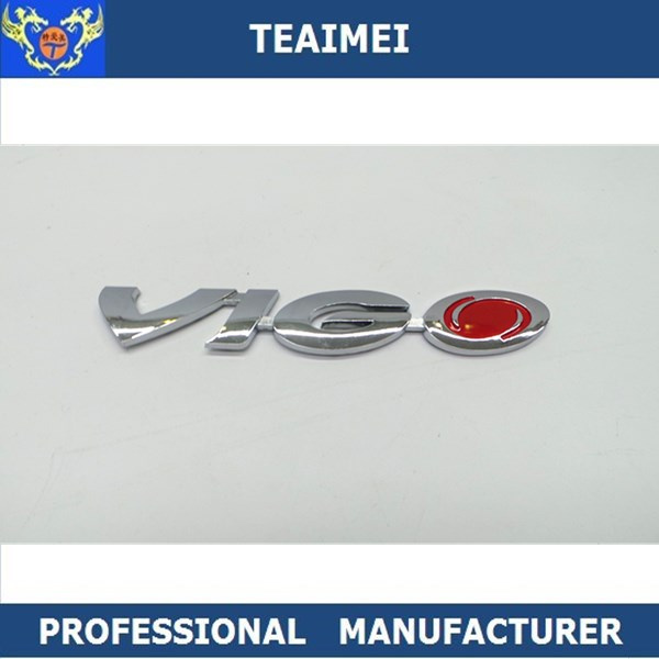 High Quality ABS Car Logo Chrome Nameplate Letter Emblems