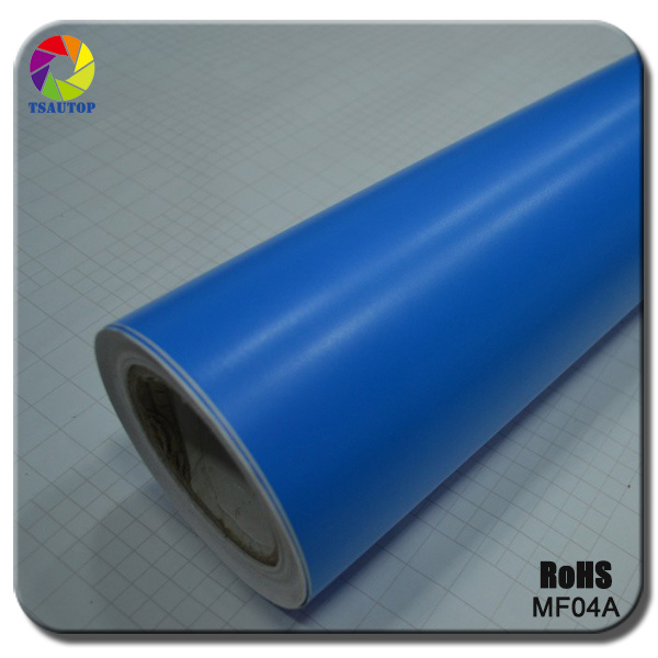 Tsautop Matte Vinyl for Car Body Change Colour with Blue