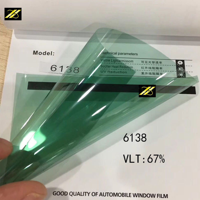 Super Quality Color Black Car Tint Static Cling Window Film for Car