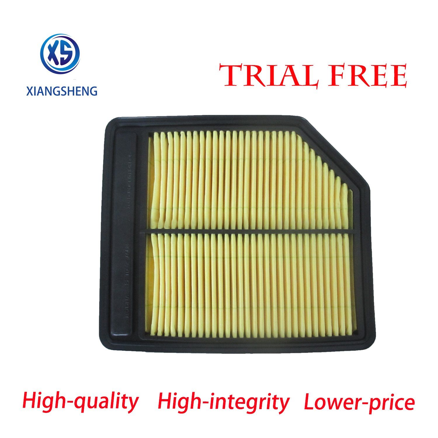 Auto Filter Manufacturer Supply Japanese Car Light Yellow Green Non-Woven Material 17220-Rna-A00 Auto Air Filter