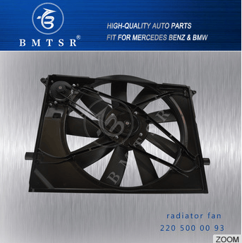 Hight Quality Car Spare Parts Radiator Fan From China Bmtsr OEM 2205000093 for Mercedesbenz W220