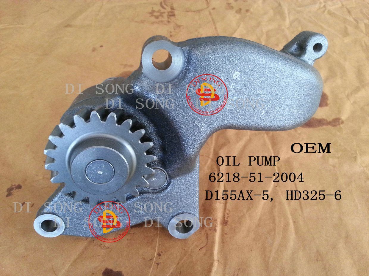 Komatsu Excavator Spare Parts Oil Pump (6218-51-2004)