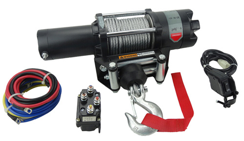 Waterproof Extreme Performance UTV Winch of 4000 Lb Pulling