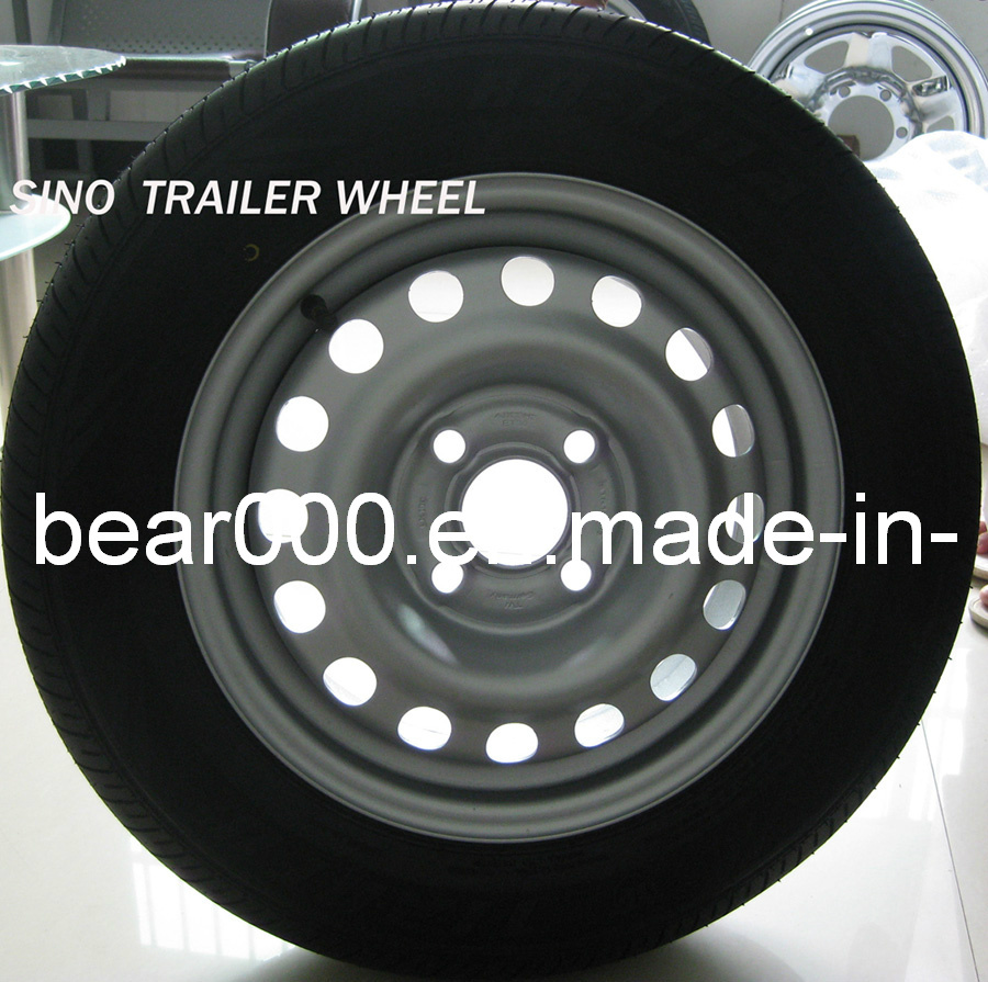 Trailer Wheel and Trailer Tire 14X5.5 Complete European Trailer Wheel High Speed Trailer Wheel