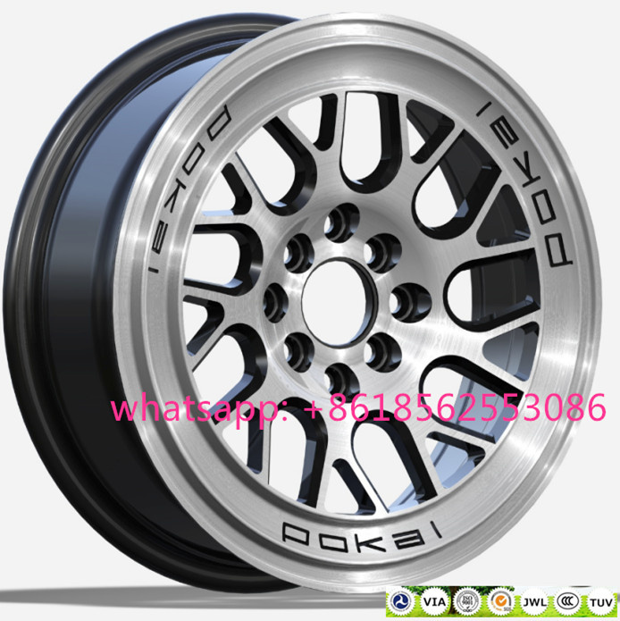 13inch 15inch 16inch Aluminum Alloy Wheel Rims for Car Via Jwl