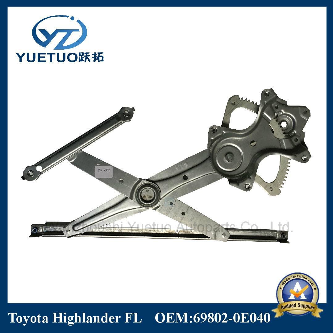 Machinery Parts Window Regulator Highlander Front Left OEM 69802-0e040