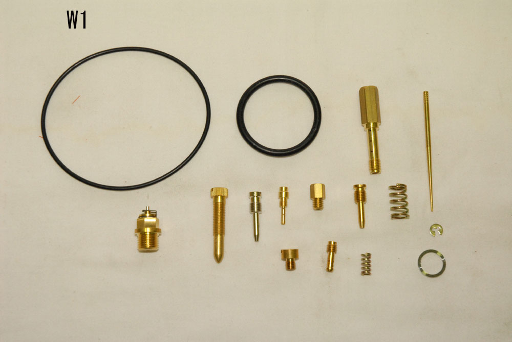 Kawasaki W1 W1SA W3 Carb Repair Kits
