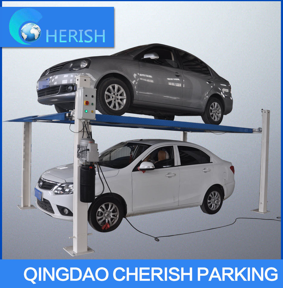 3.2t Electric Lock Release Hydraulic 4 Post Lift/ Car Parking Lift