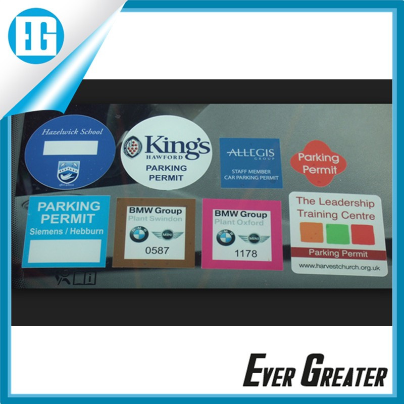Cutomized High Quality Window Stickers for Car Window