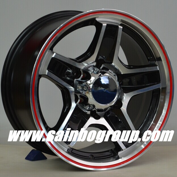 F80050 15-16 Inch Aftermarket Car Aluminum Wheel Rim