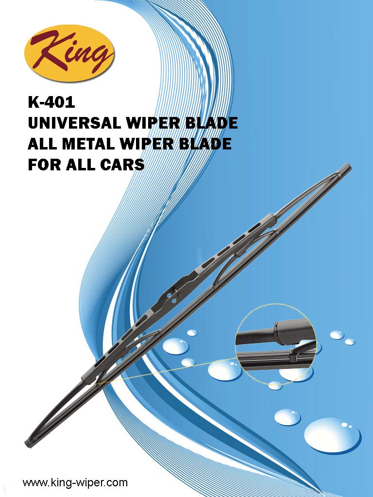 Reliable Quality All Metal Wiper Blades, Teflon Coating, Silent Operation, Clear View