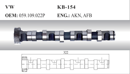 Auto Camshaft for VW (059.109.022p)
