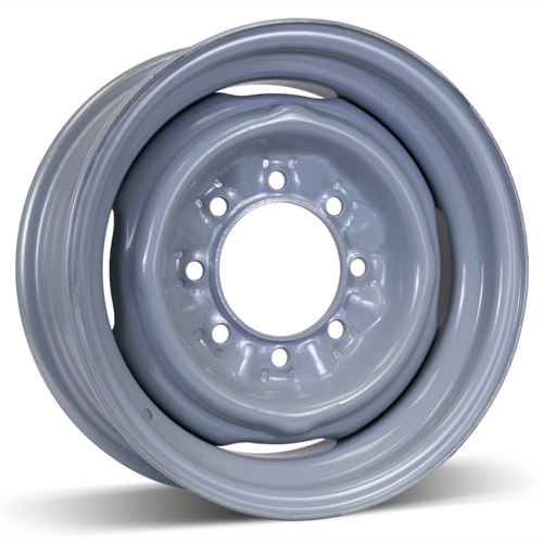 16X6 (8-165.1) Silver Steel Winter Wheel