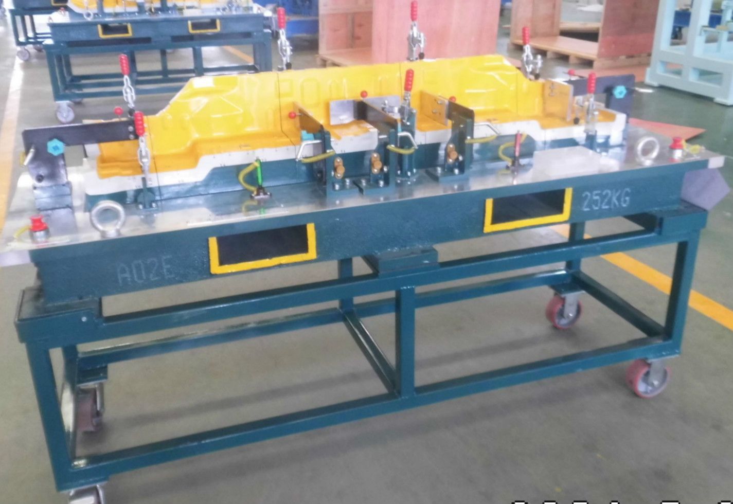 Back Panel Stiffening Plate Checking Fixture