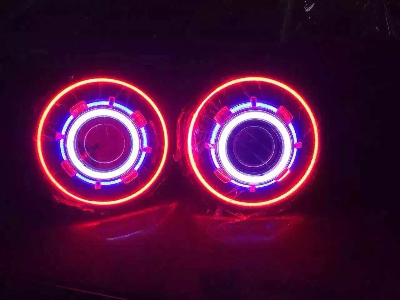 7'' Inch LED/HID Headlight for Jeep Wrangler Tj Jk Hummer