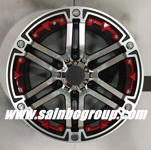 F20711 Aftermarket SUV Car Alloy Wheels for Tuff