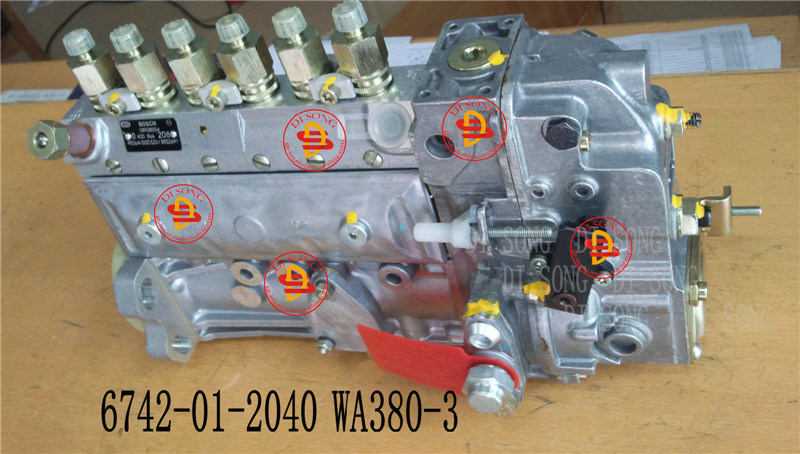 Engine Parts Wa380-3 Injection Pump (6742-01-2040)